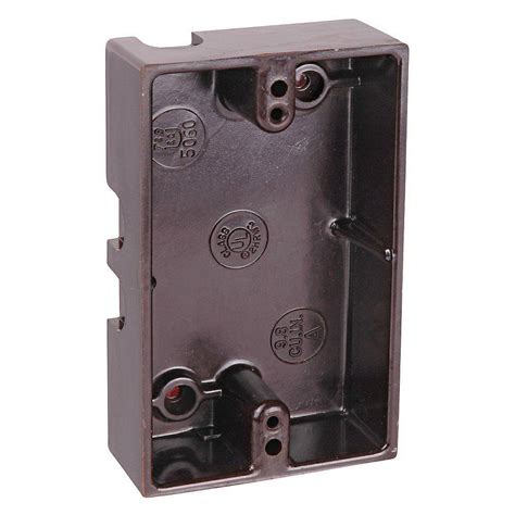 exterior surface mounted electric box mounting|shallow surface mount electrical box.